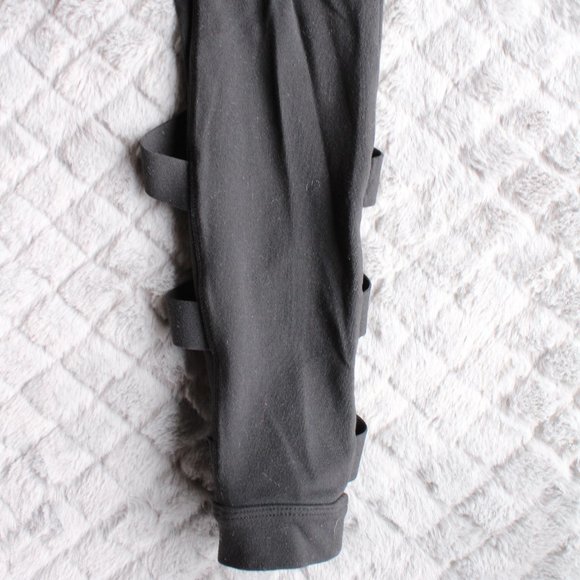 Athleta Women's Black High Rise Cutout Leggings ~S~ 383487-00 - Picture 5 of 13